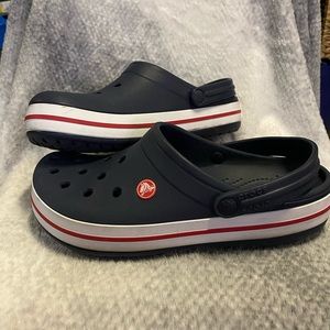 CROCBAND CROCS. Sze 9. Navy Blue